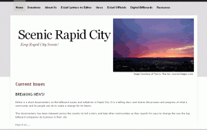 Rapid City's Website WON them a petition drive and voter referendum